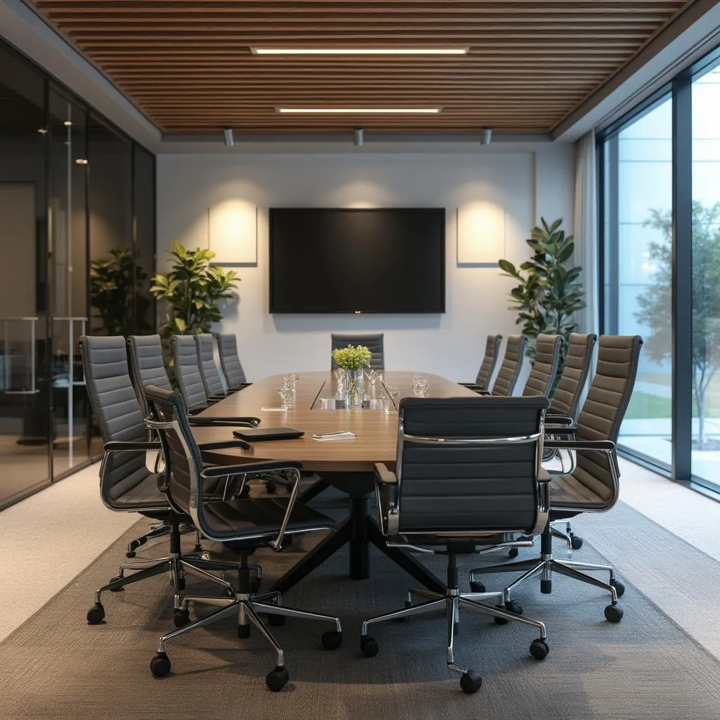 Modern ofis toplantı odası